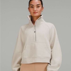 Lululemon scuba oversized half-zip hoodie